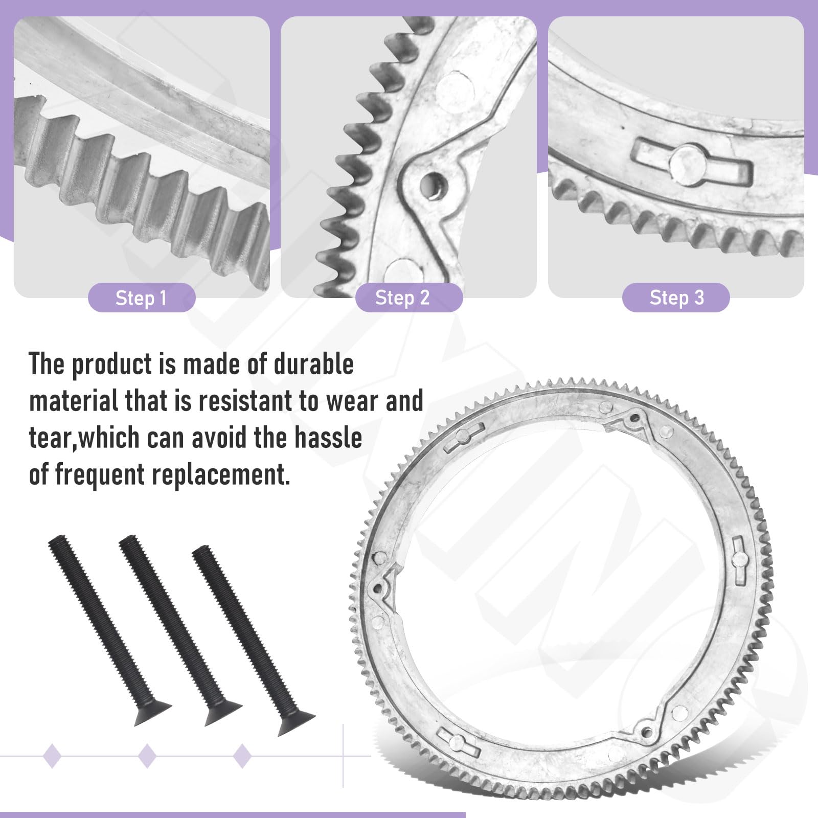 ZHIXING clear mounting hardware helps fast, error-free setup.