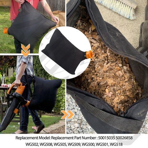 ZHIXING Trivac leaf bag features durable polyester and cotton fibers