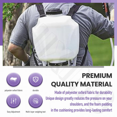 ZHIXING polyester oxford fabric resists wear for durable backpack sprayer straps.
