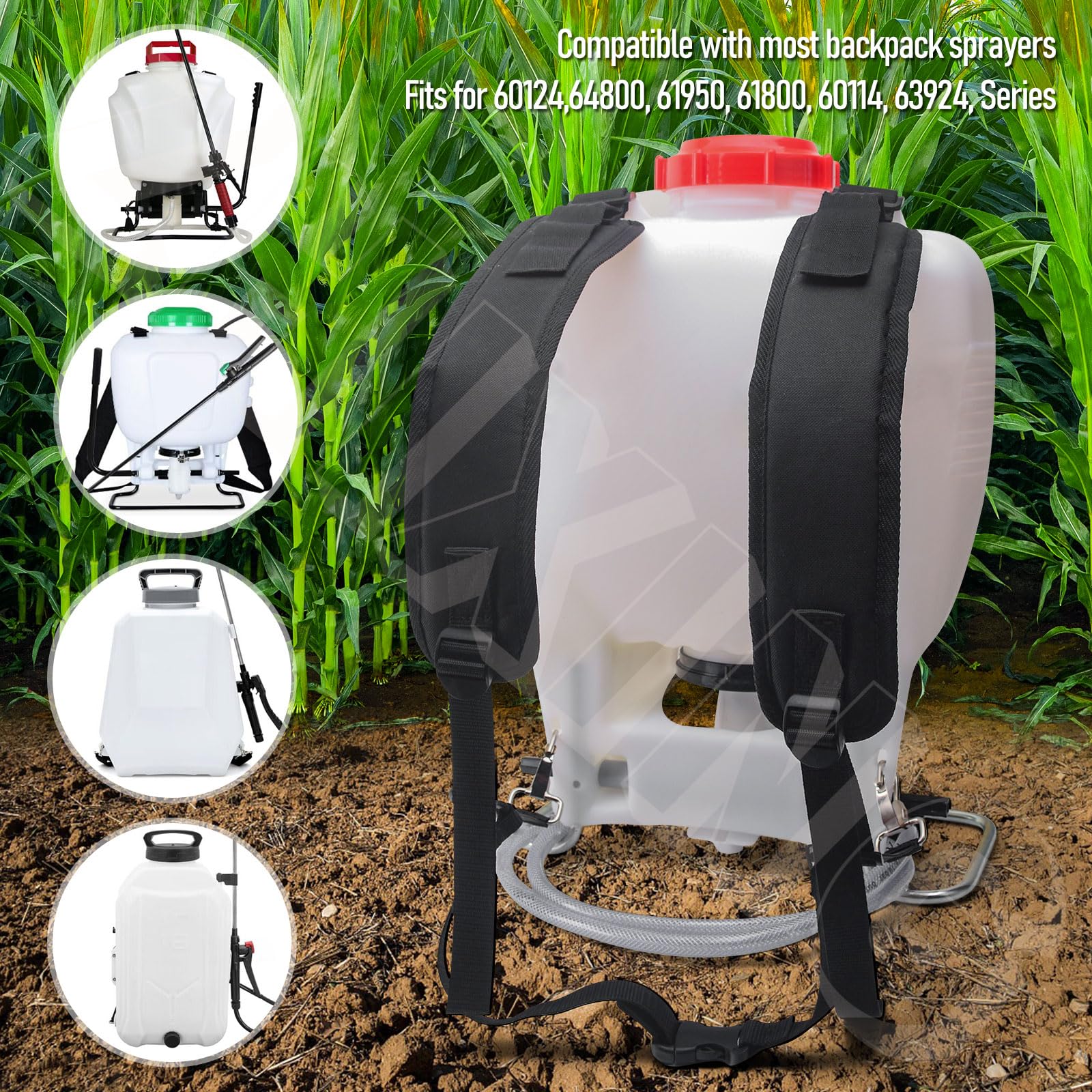 ZHIXING wider thicker fabric reduces shoulder burden during use.