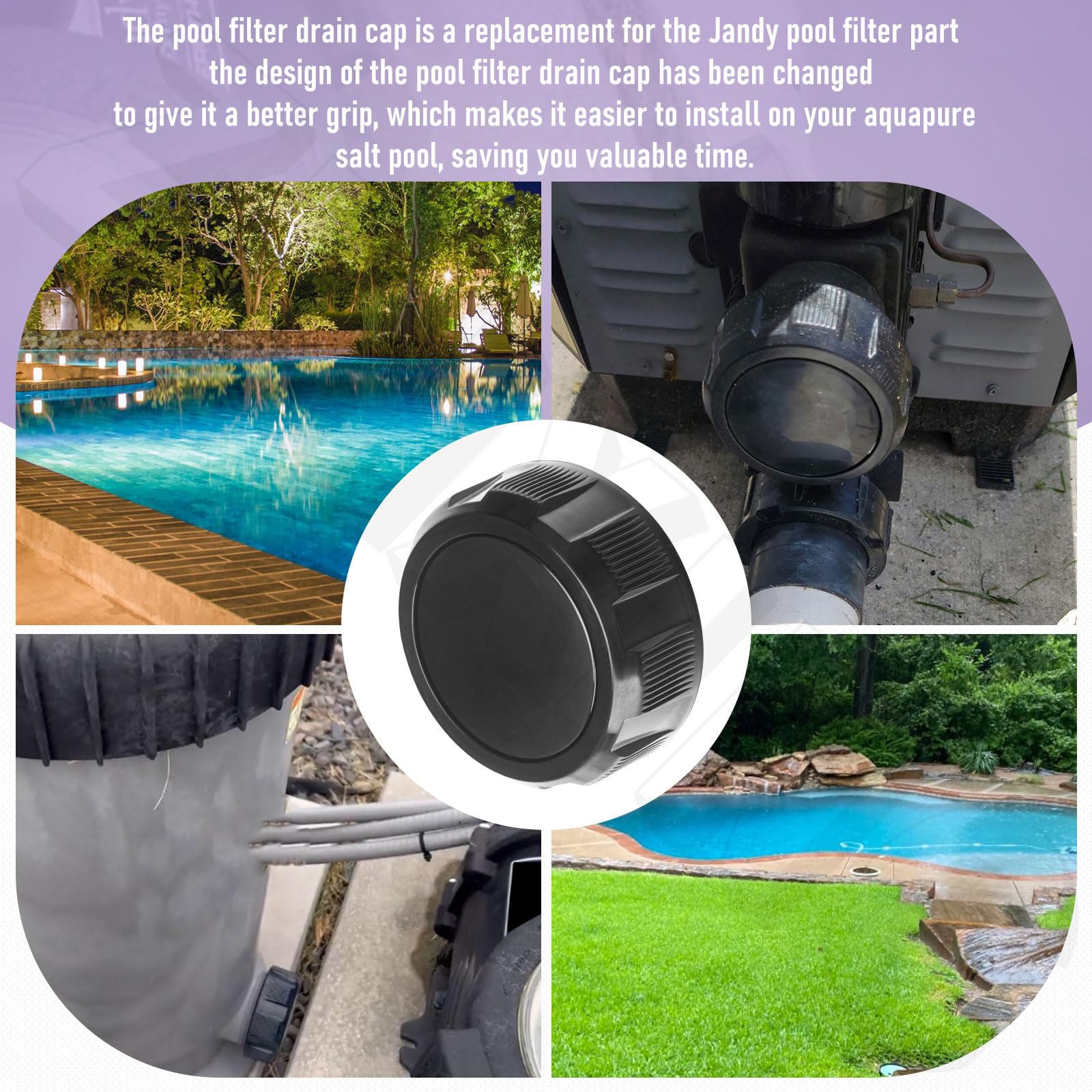ZHIXING drain cap compatibility with Zodiac CL series filters in use.