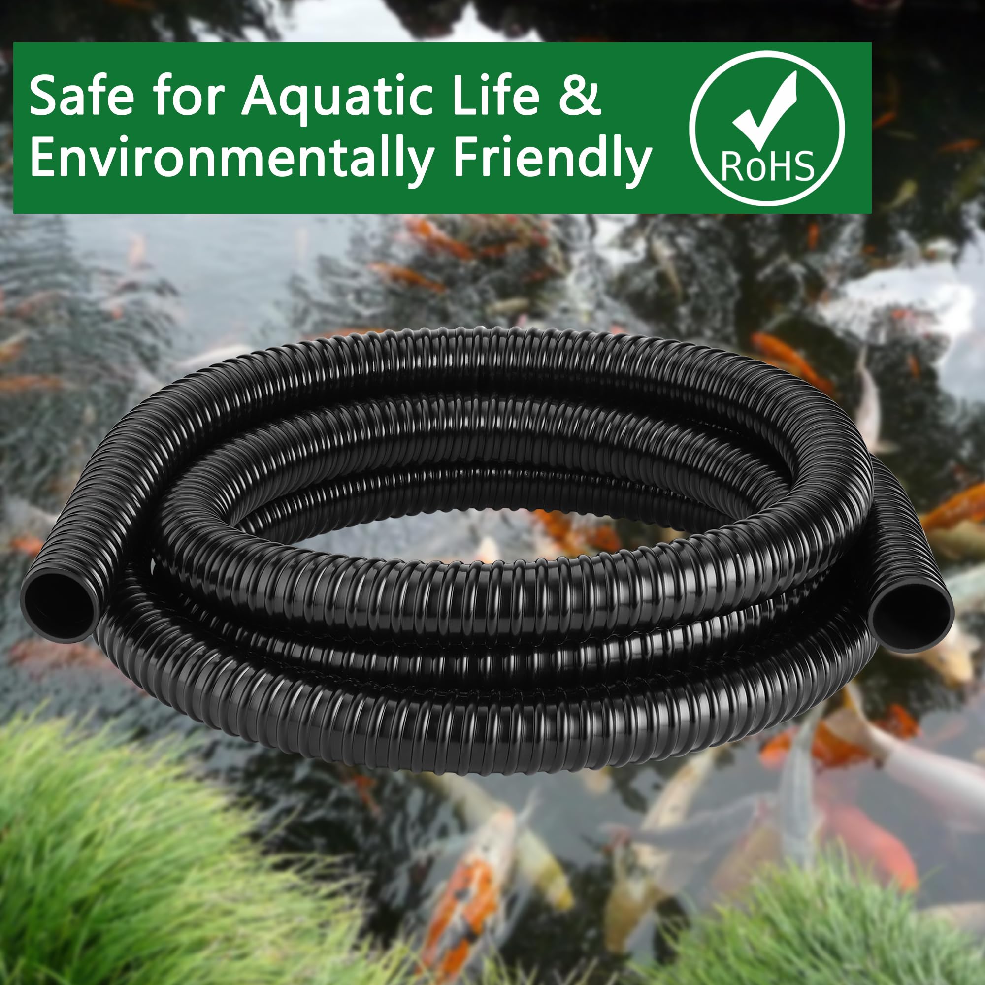 ZhiYo easy cut length to fit custom pond plumbing