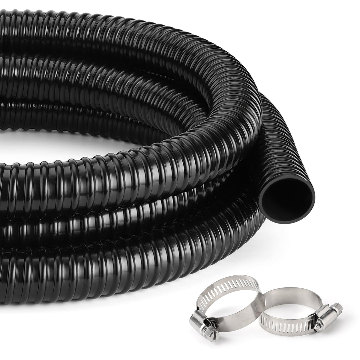 ZhiYo pond tubing 1-1/4 inch 10 ft for easy pond connections