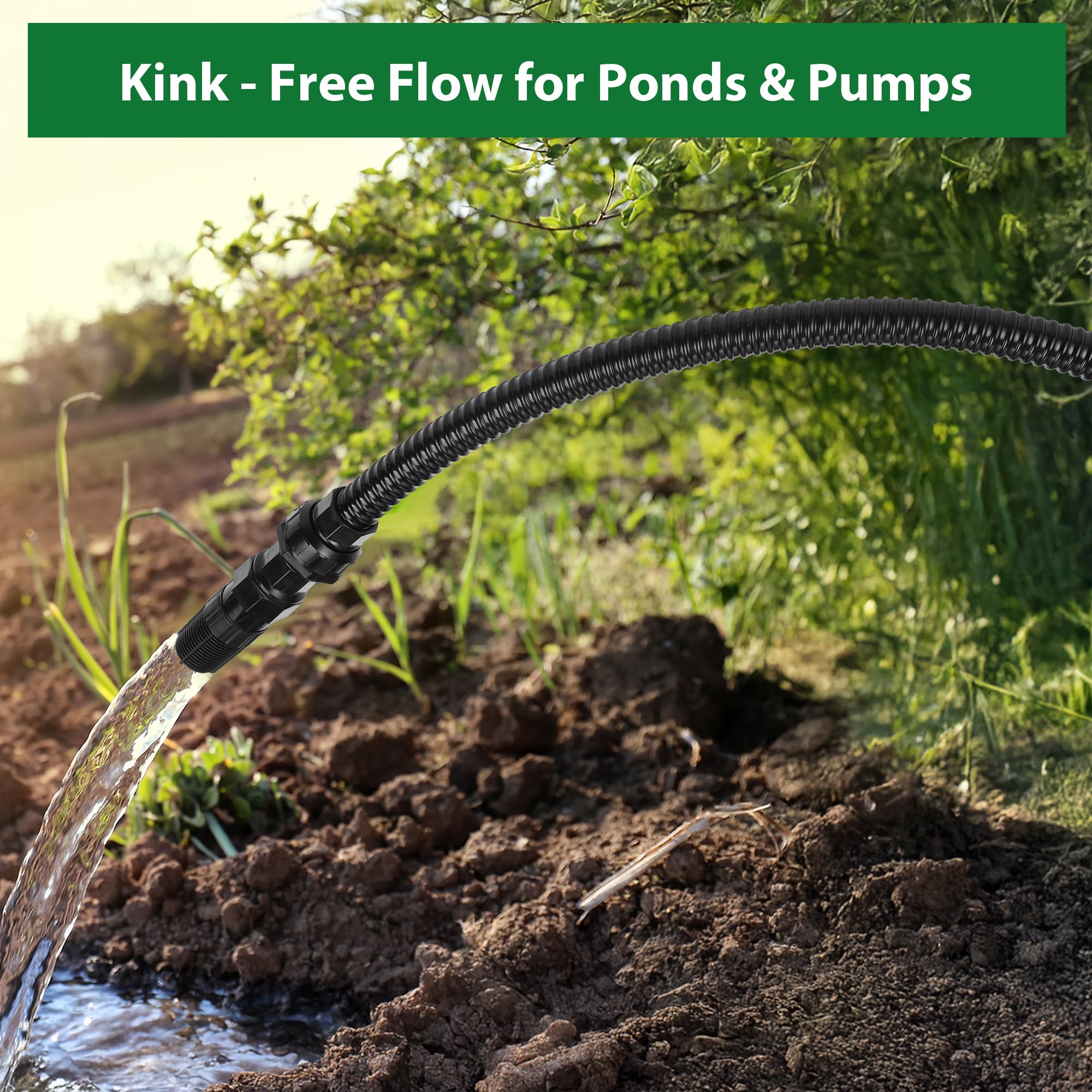ZhiYo RoHS PVC pond hose with internal ribs