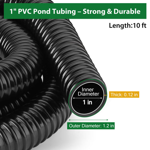 ZhiYo stainless steel hose clamps included for secure connections