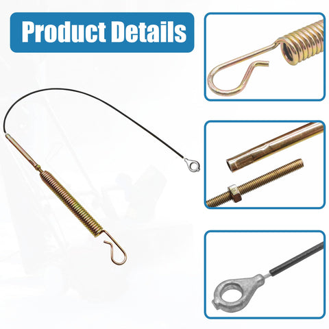 ZHNsaty auger upper traction cable 06900502 view; sturdy build supports reliable drive engagement.