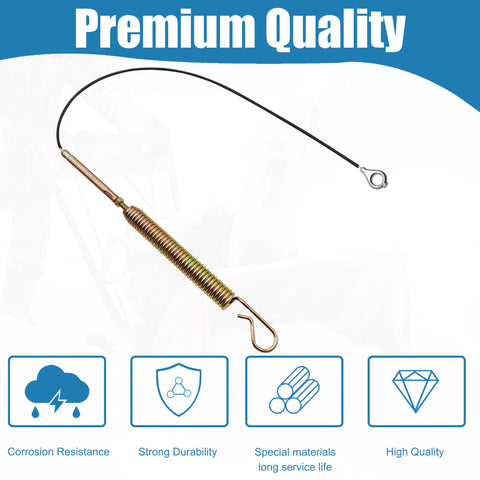 ZHNsaty auger upper traction cable 06900502; fits Pro series for dependable operation in winter.