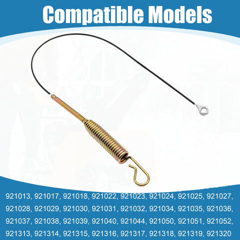 ZHNsaty replacement cable 06900502; adjustable eye end and spring end for flexible setup.