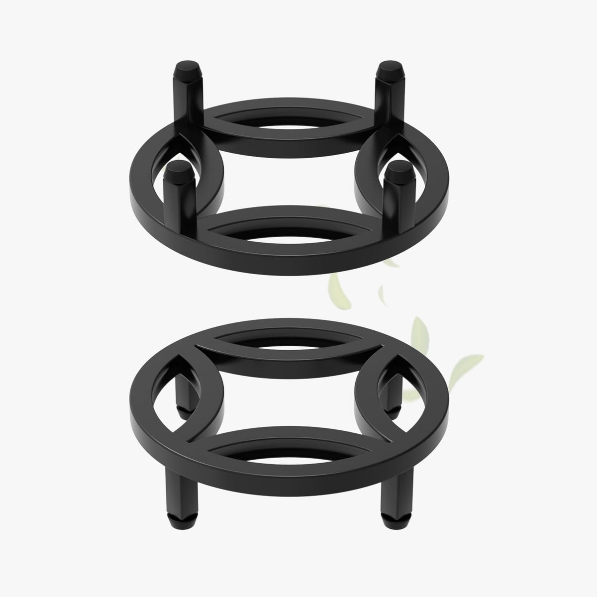 Zhongma 8.7-inch plant stand front view showing stable base for heavy pots