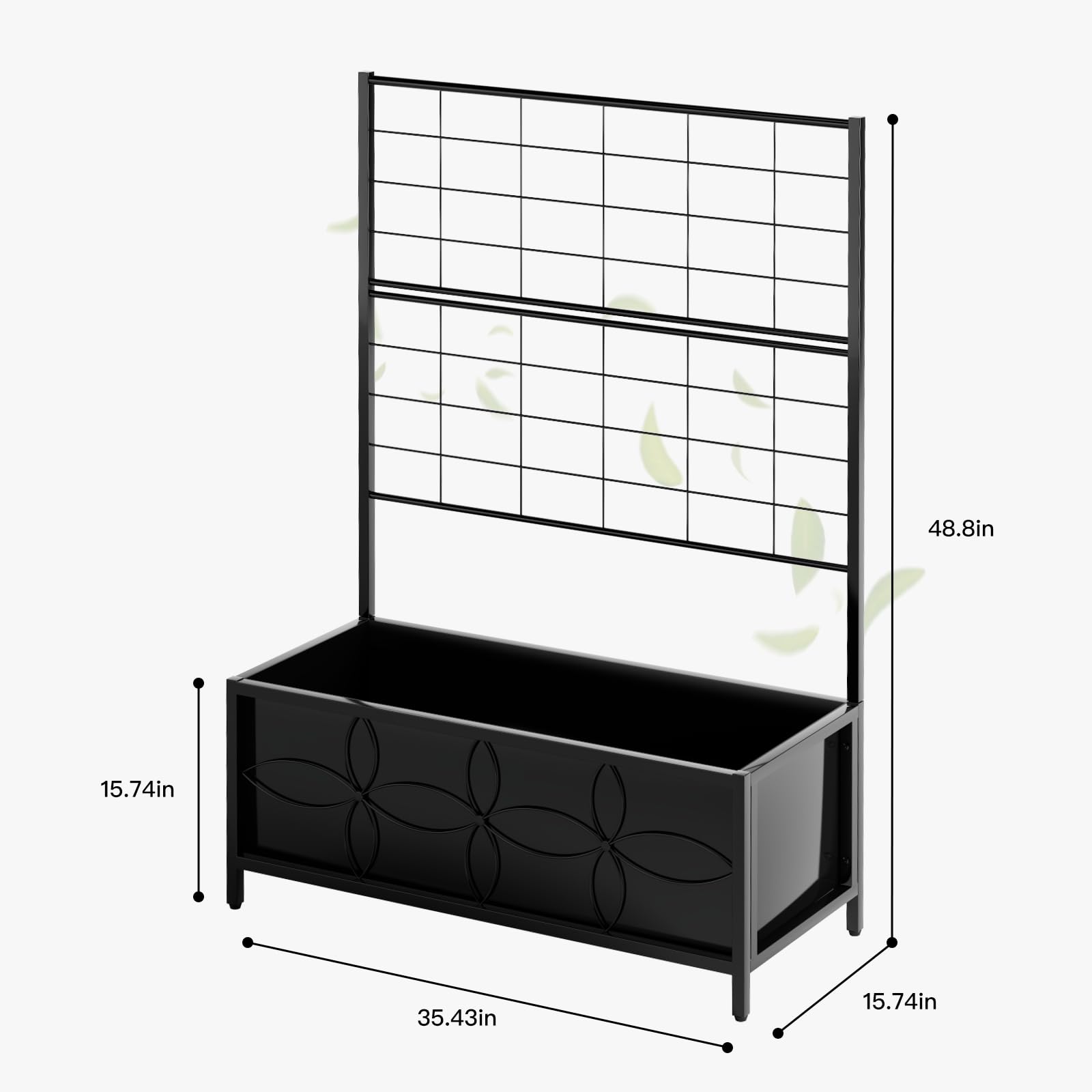 Zhongma bottom drainage holes ensure proper ventilation and drainage.