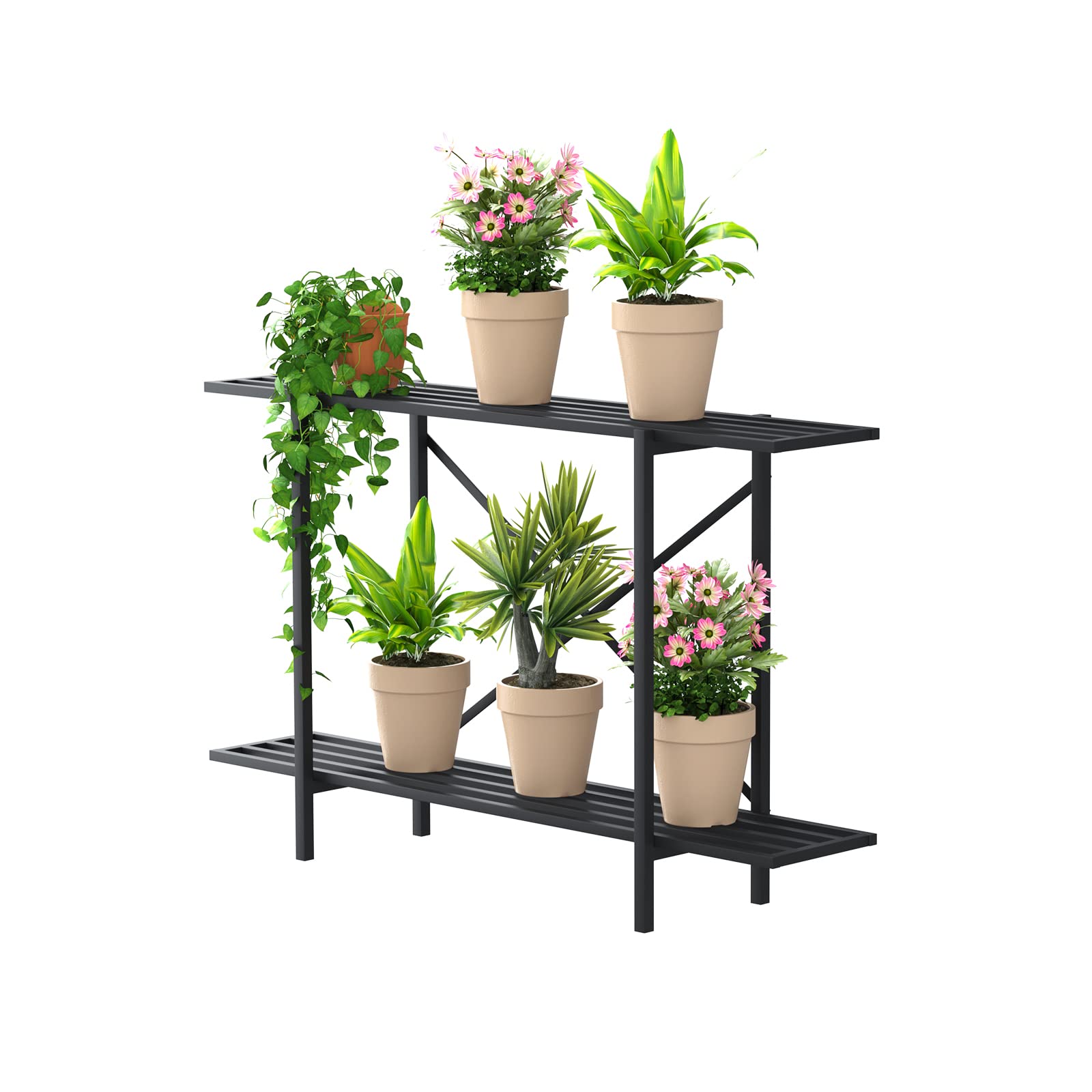 Zhongma heavy-duty carbon steel stand offers stable support for taller arrangements.