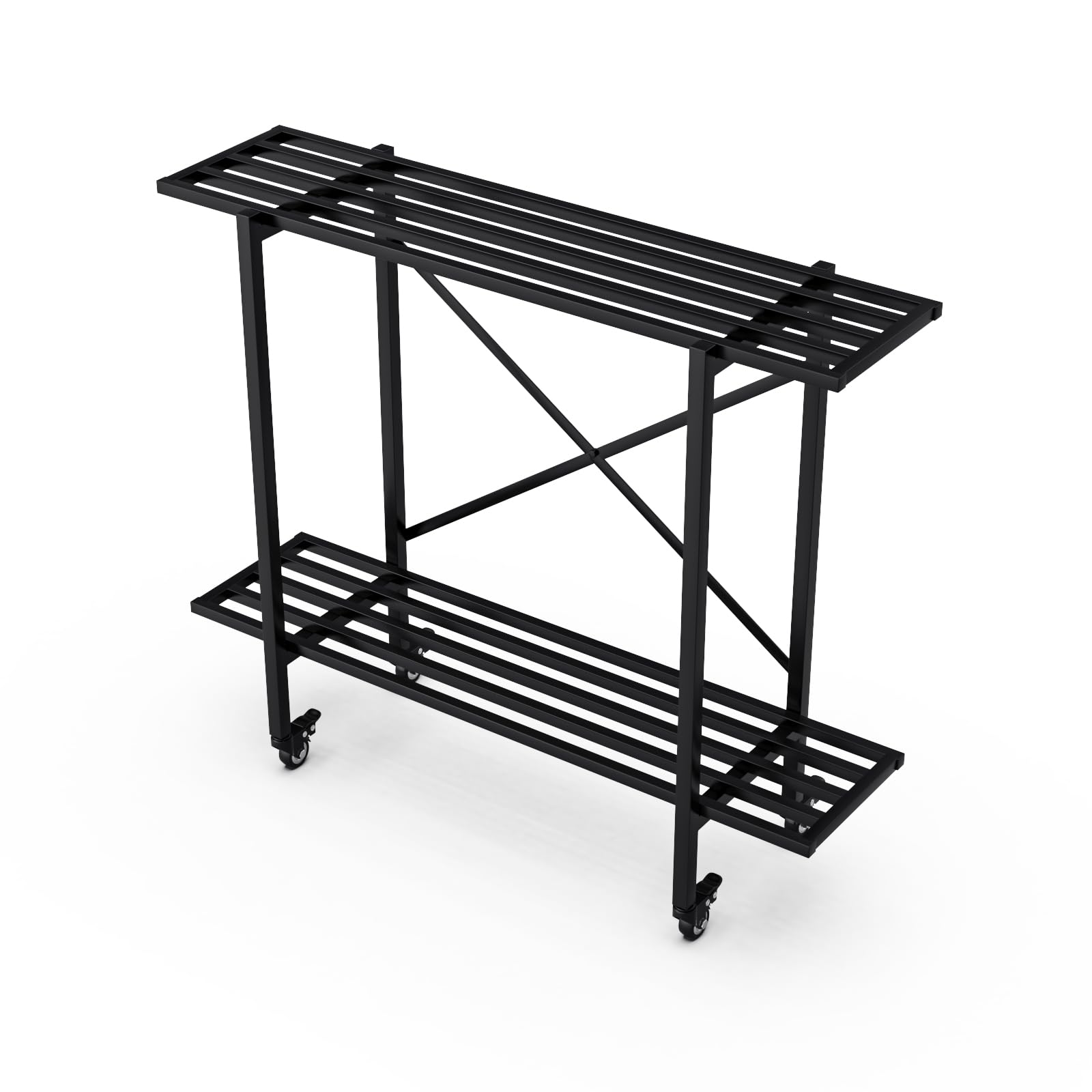 Zhongma heavy-duty plant stand supports up to 440 lbs.