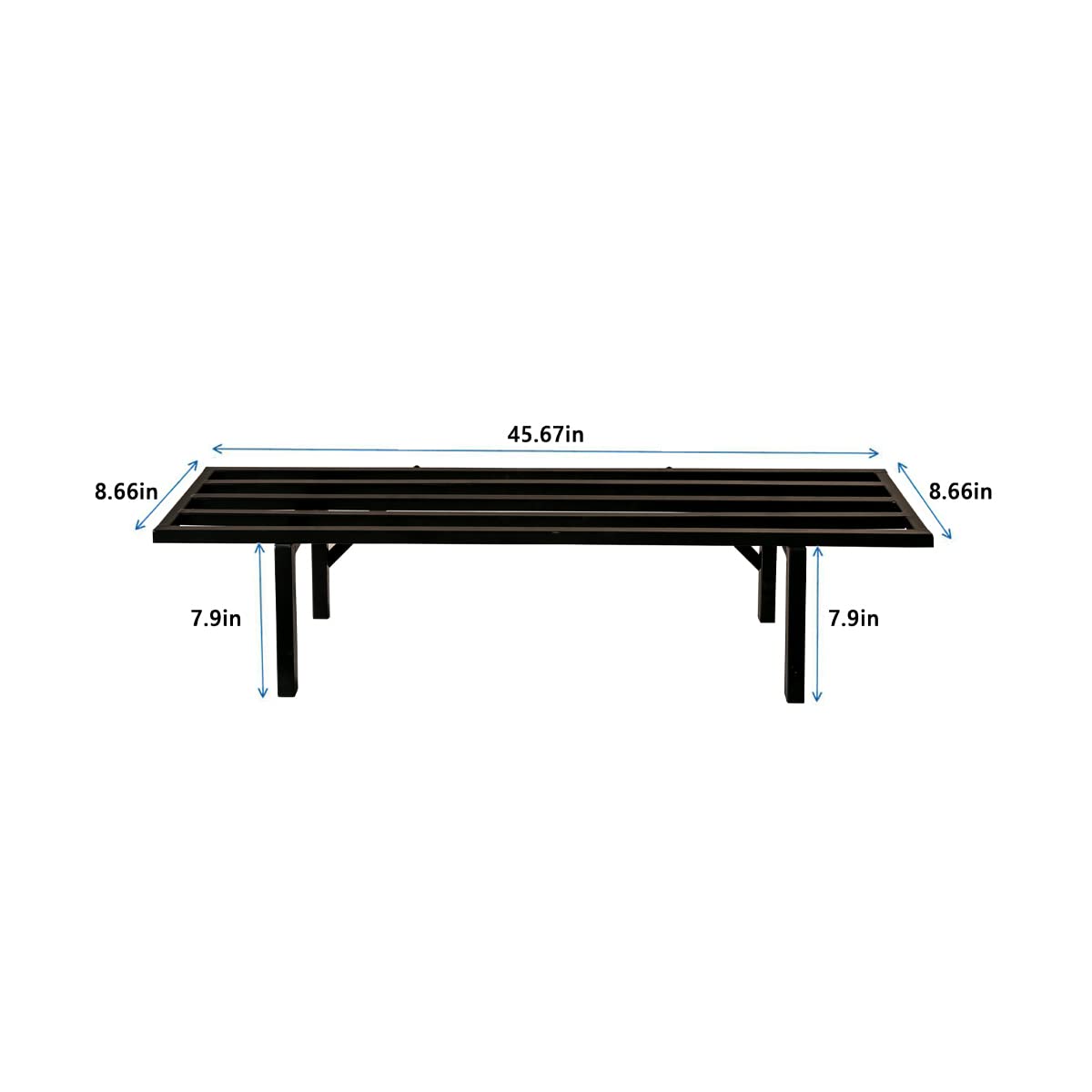 Zhongma One Tier Plant Stand assembly is quick with included hardware.
