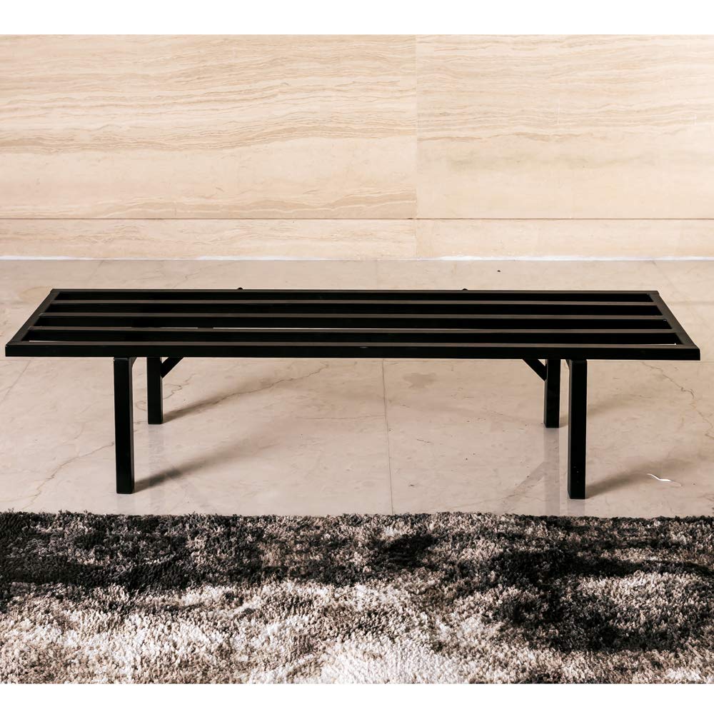 Zhongma One Tier Plant Stand base provides sturdy support for heavy pots.