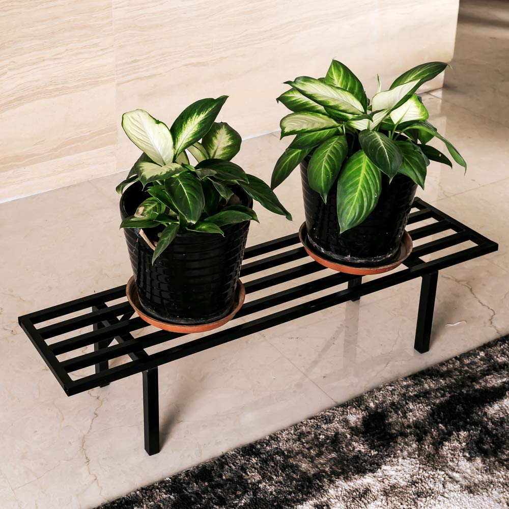 Zhongma One Tier Plant Stand overall dimensions shown for space planning.
