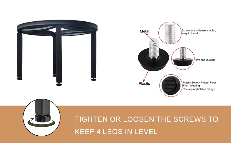Zhongma set of 3 stands shown indoors for versatile display.