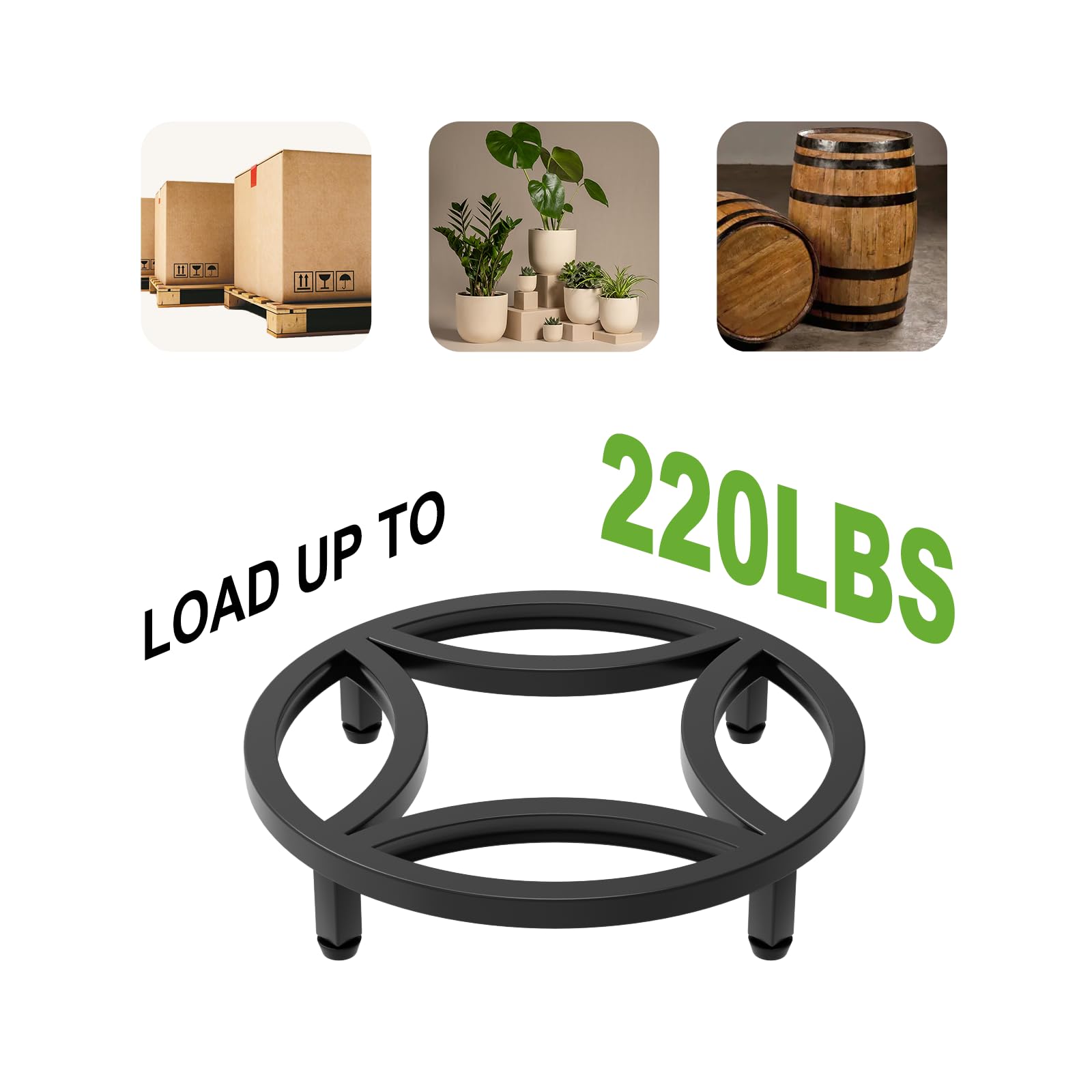 Zhongma indoor-outdoor compatibility lets you place this stand anywhere.