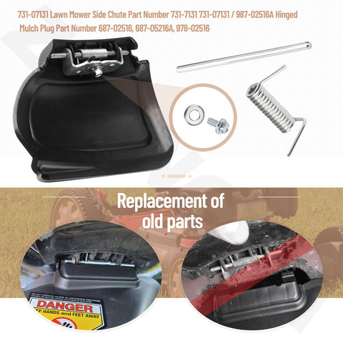 ZHONGXIA compatible with Craftsman models for quick replacement and steady mowing