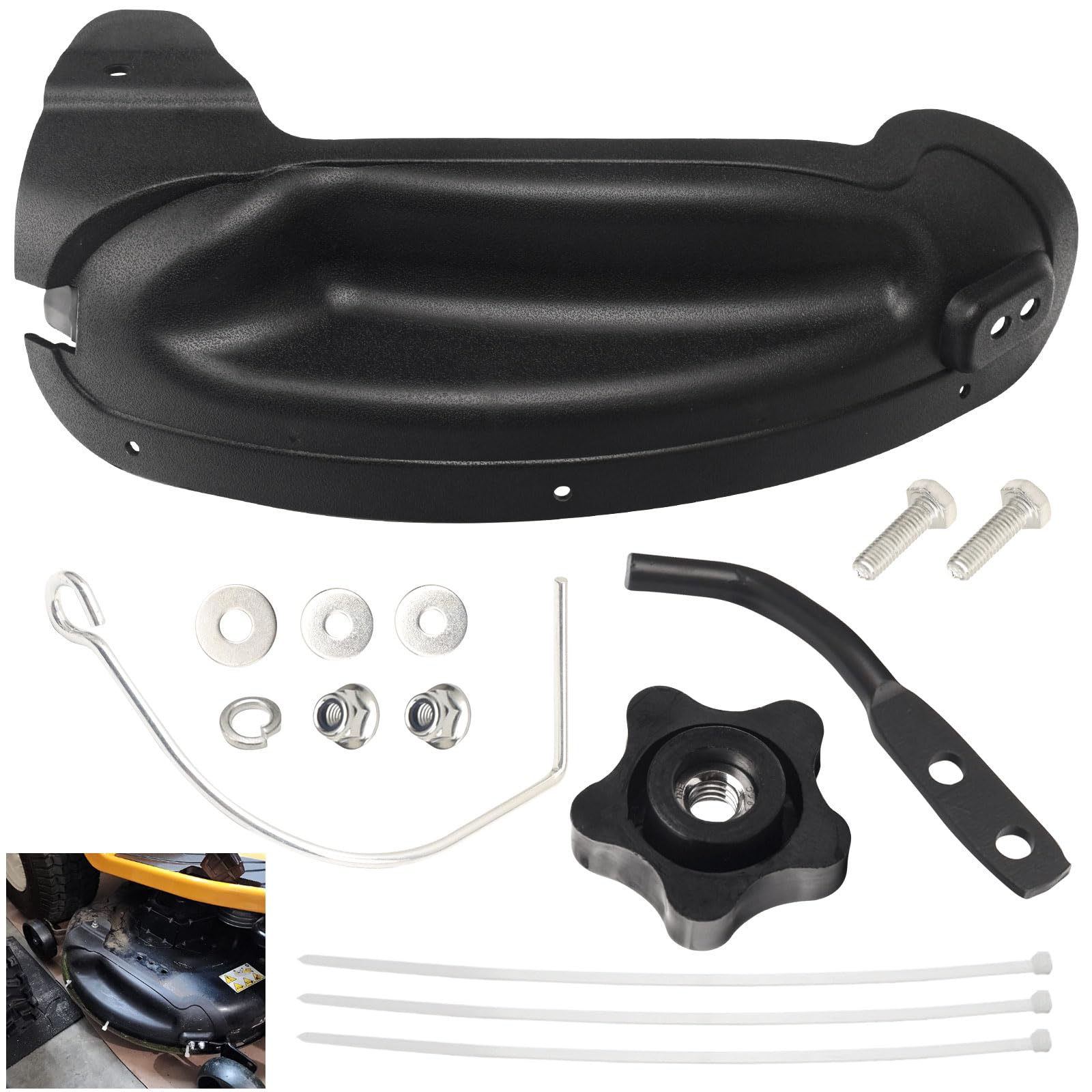 Zhongxia mulch plug kit 63105195a improves mower mulching efficiency