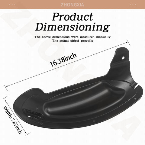 Zhongxia mulch plug hardware installation shown for secure fit