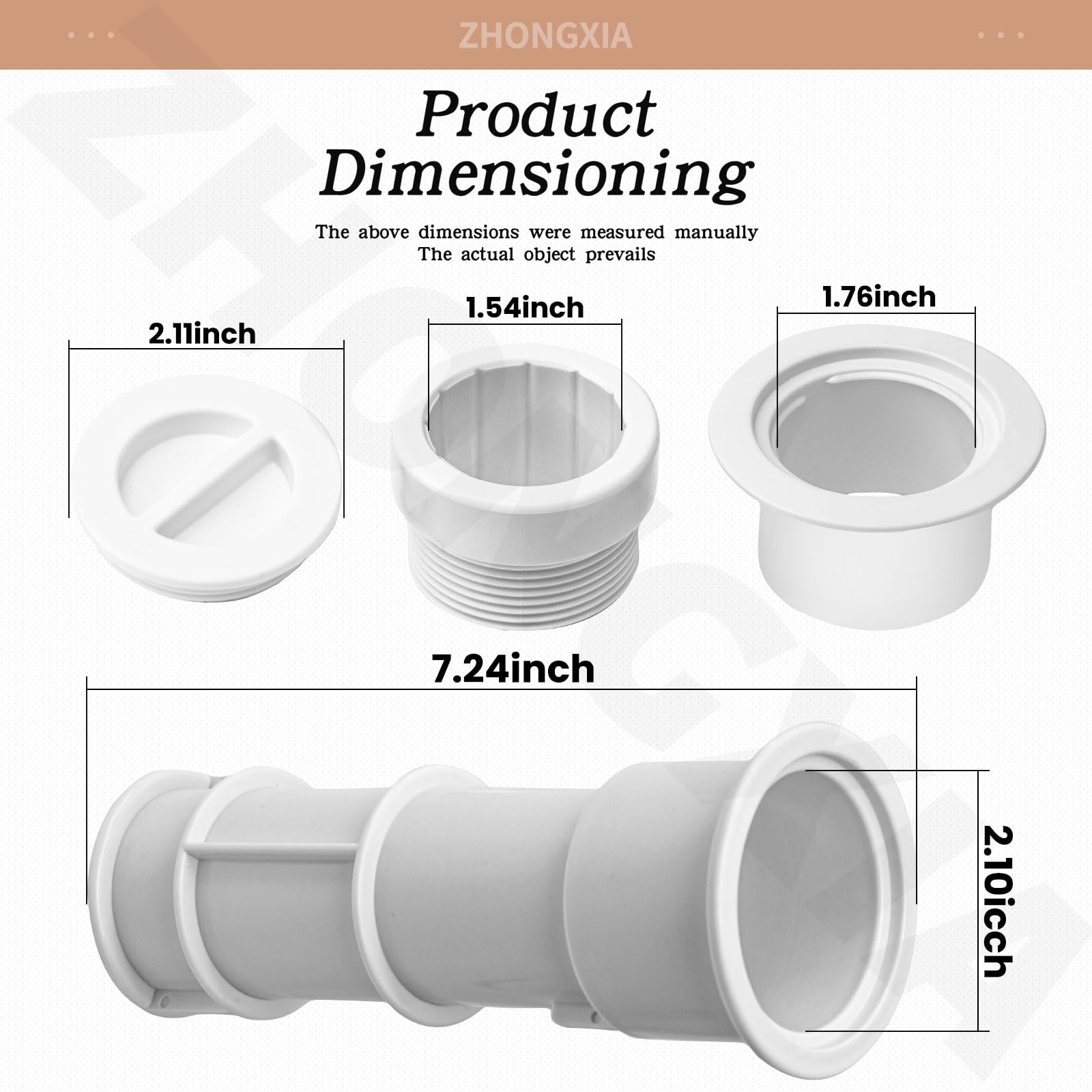 ZHONGXIA US105 versatile mounting for umbrellas, volleyball poles, tiki torches on floors