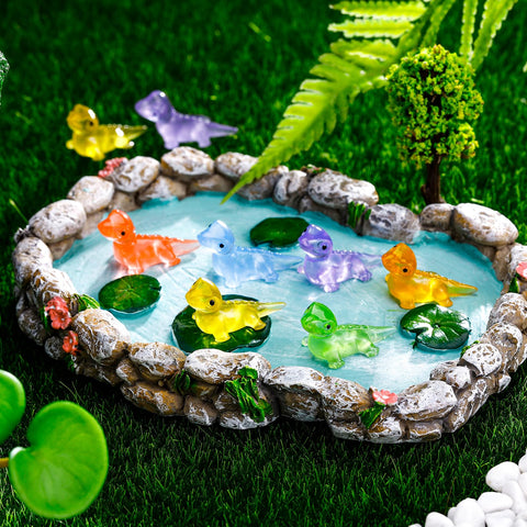 ZhouBoat six color luminous lizards offer variety for decorations.