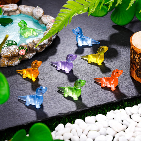 ZhouBoat DIY craft lizards add tiny detail to miniature scenes.