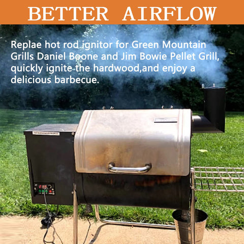ZHOUWHJJ igniter in grill demonstrating simple switch ignition.