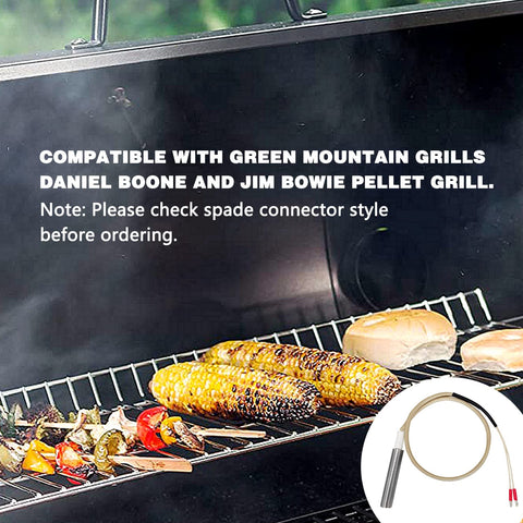 ZHOUWHJJ replacement igniter shown on outdoor grill setup for backyard cooking.