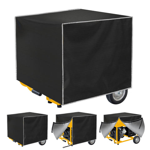 Zhouzhou generator cover in waterproof 600D oxford fabric for rain protection.