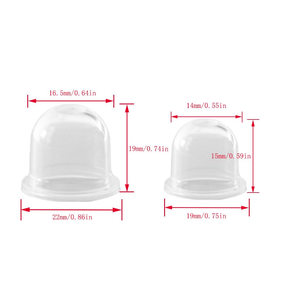 ZHRANXZ compatible primed bulb for Husqvarna, Echo, Ryobi – easier starting reliability.