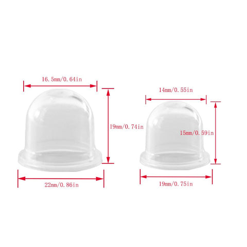 ZHRANXZ compatible primed bulb for Husqvarna, Echo, Ryobi – easier starting reliability.