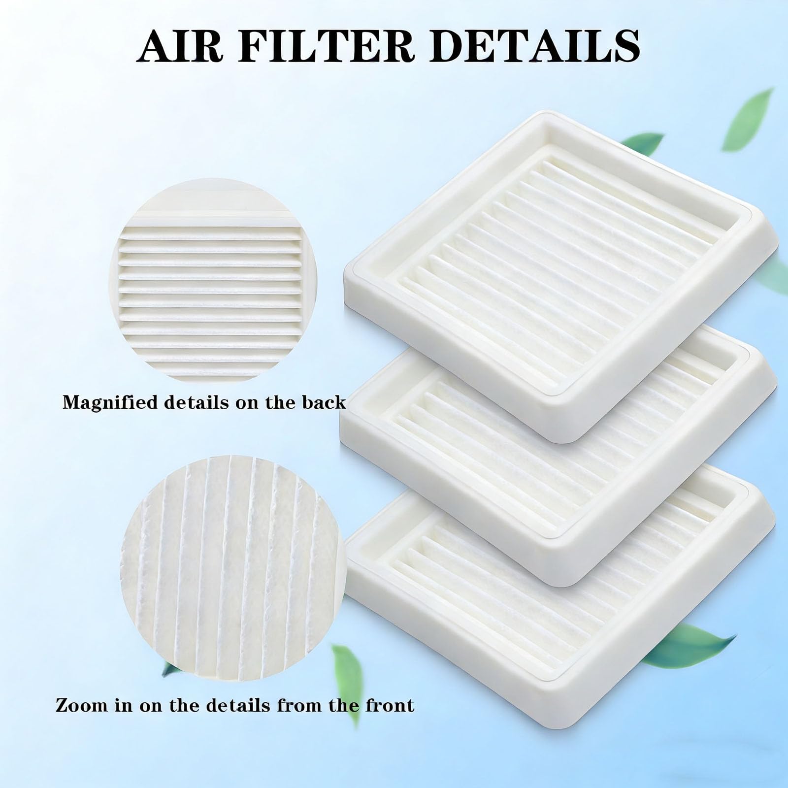 ZHRANXZ foam filter is washable and reusable for convenience.