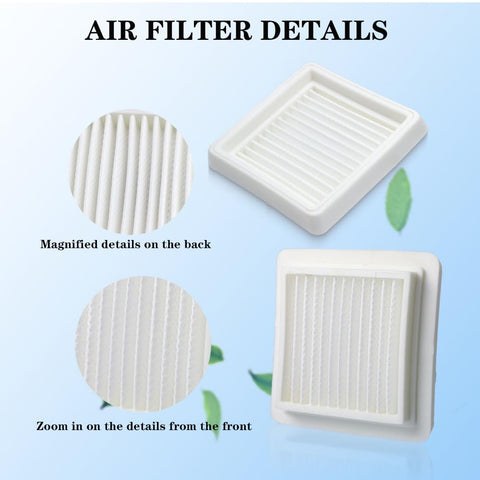 ZHRANXZ pre-filter and main filter work together for protection.