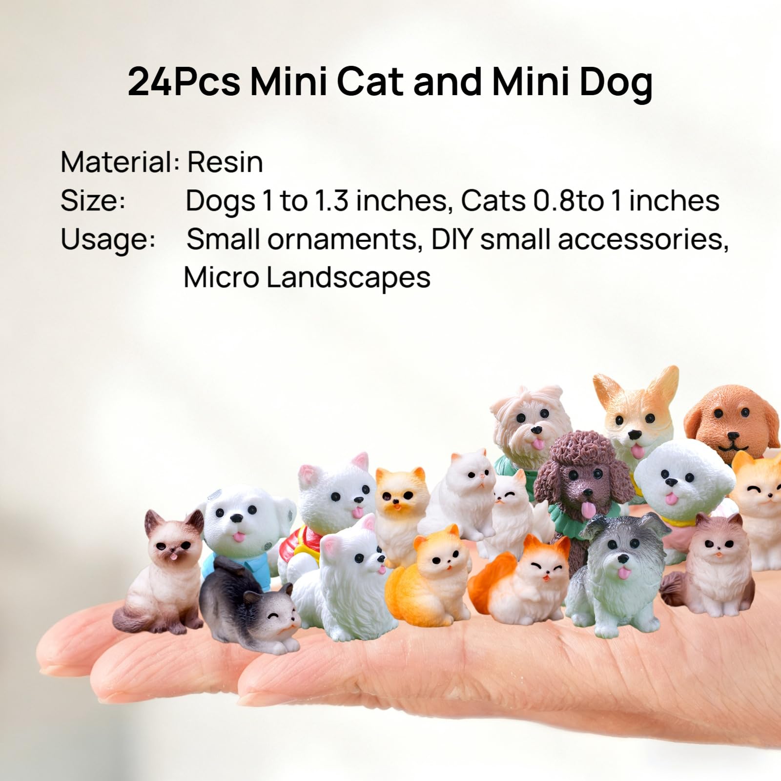 ZHUOAOO car decor mini figurines spark conversation and style