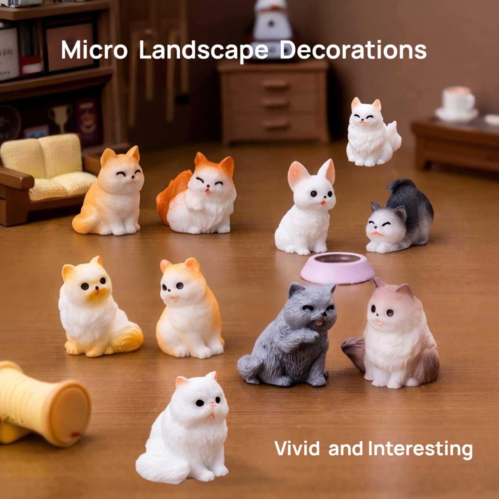 ZHUOAOO fairy garden mini figurines boost outdoor yard accents