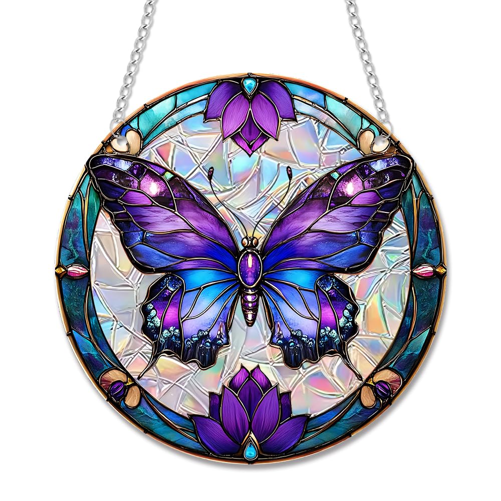 Zhuoyaju sun catcher rainbow window enhances sunlight with shimmering colors
