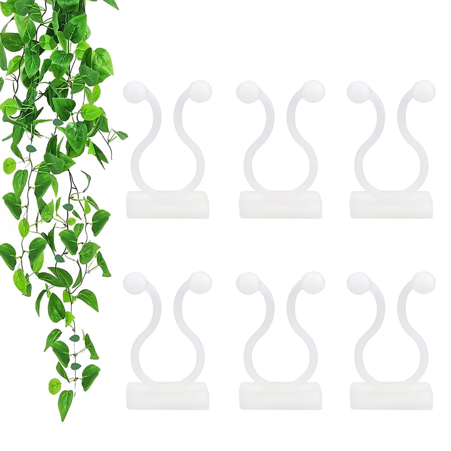 ZIBo plant climbing wall clip pack securely fixes vines to walls for a tidy garden.