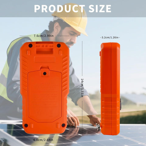ZIBOO FT-1000W display-detail highlights clear MPPT readings on demand.