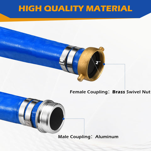 Zicely PVC lay-flat hose demonstrates flexible, durable design for long term use.
