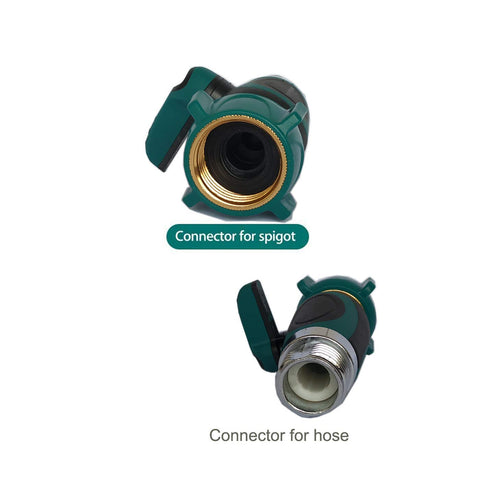 Zifoudvs valve with soft TPR grip for comfortable operation.