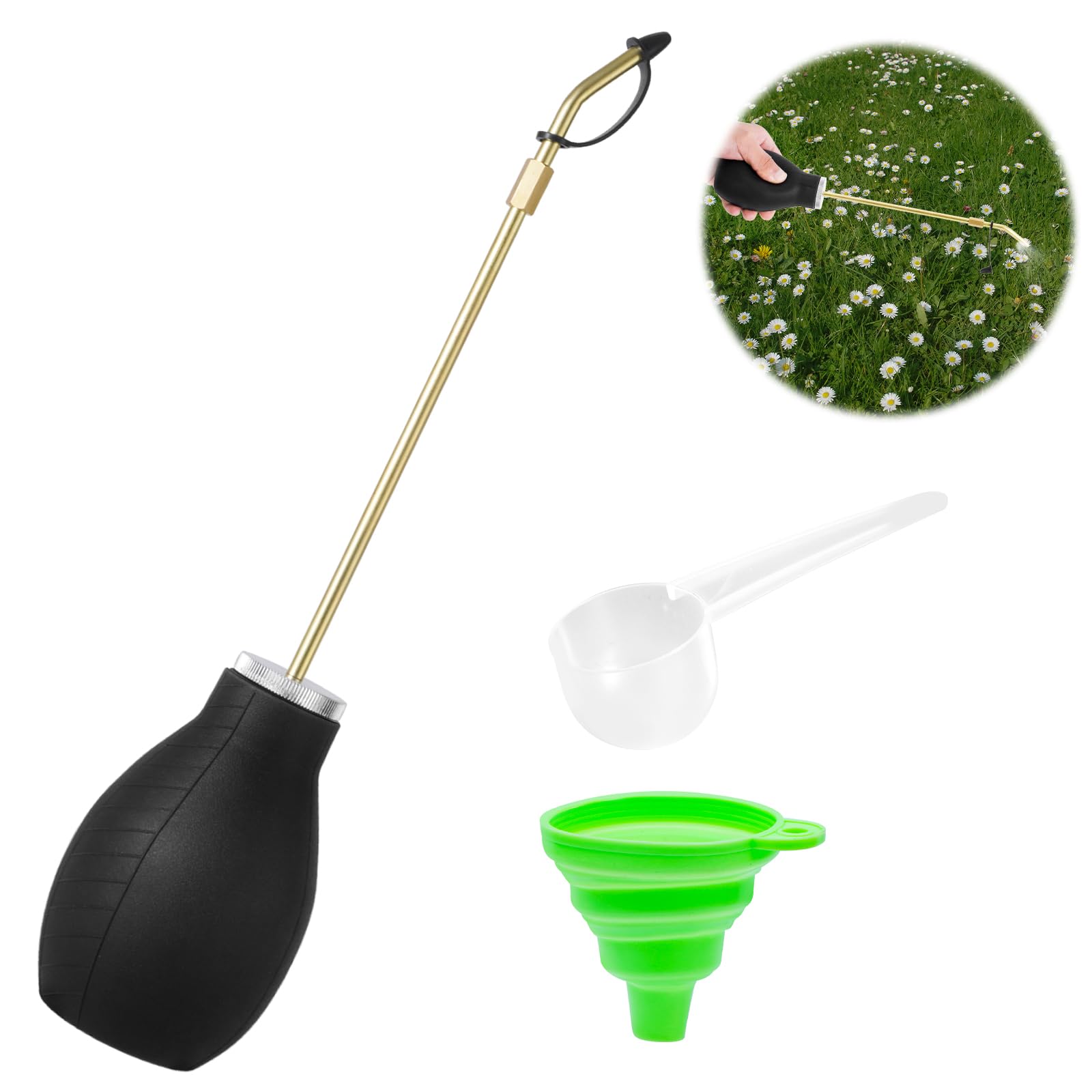 Zihvfzu diatomaceous earth duster 8oz bottle enables precise powder delivery