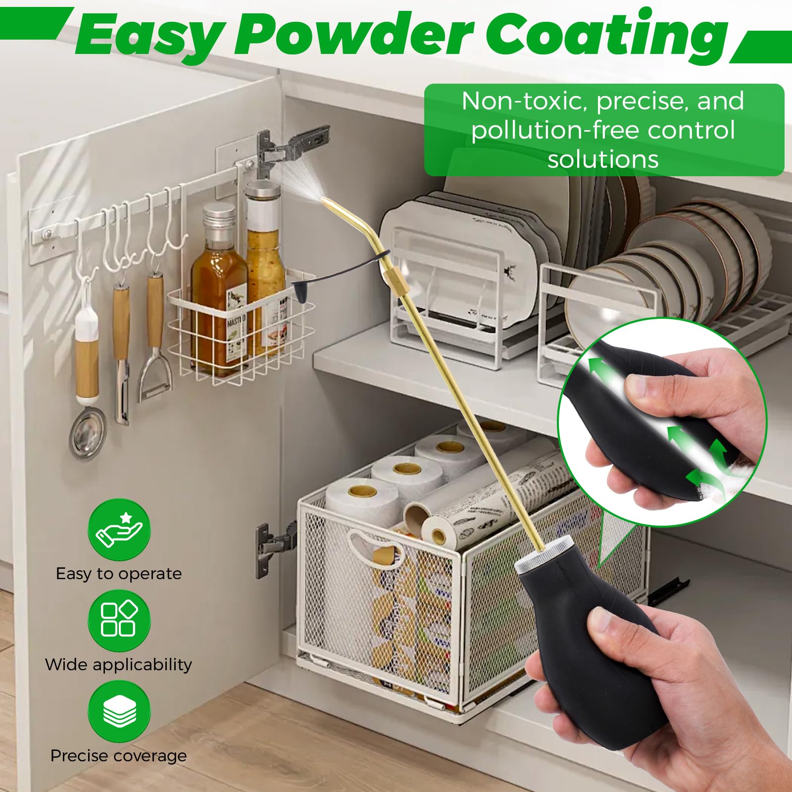 Zihvfzu measuring spoon provides exact powder portions