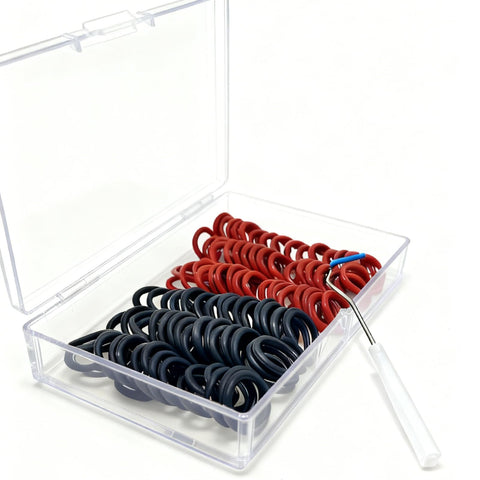 Zijipjy Power o-rings kit for 1/4 and 3/8 quick-connect fittings; secure, leak-free seals.