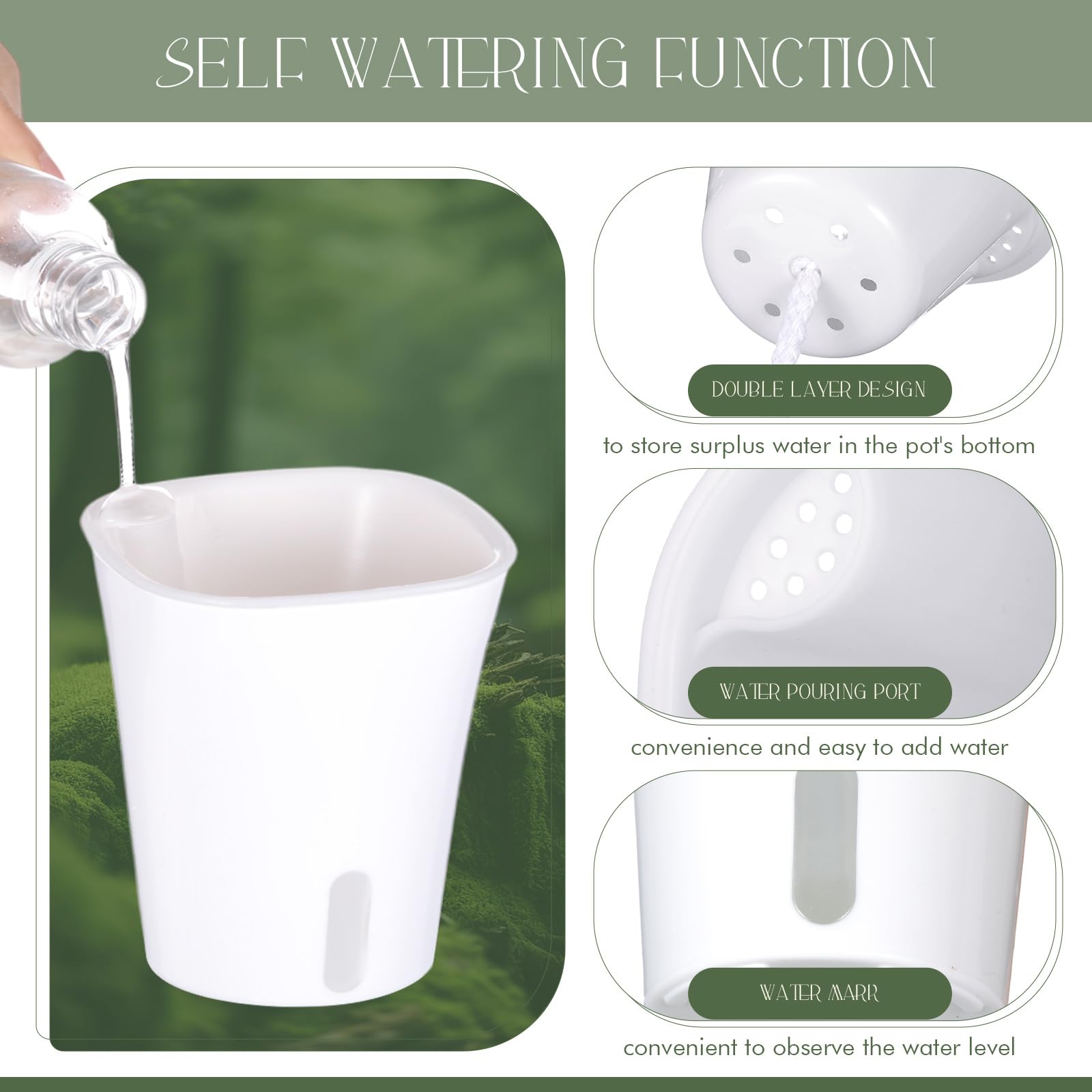 Ziliny indoor pot with air holes promoting root airflow.