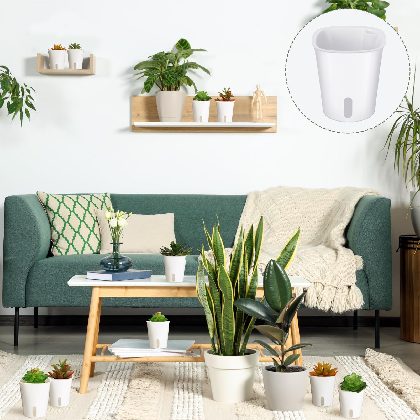 Ziliny indoor balcony planters ideal for windowsills and compact herb gardens.