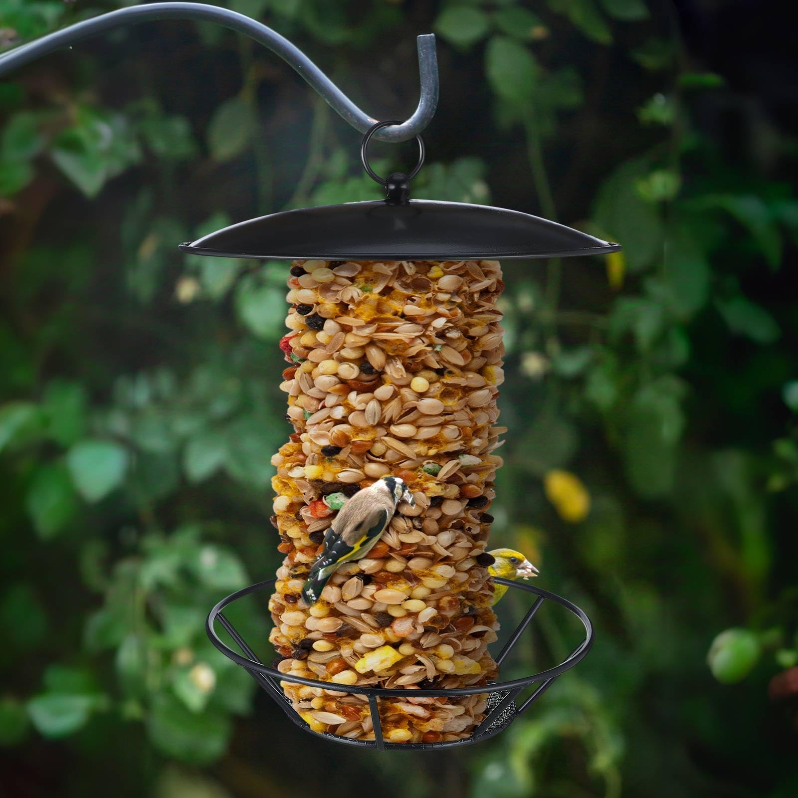 Ziliny outdoor bird feeder ready for easy assembly and hanging