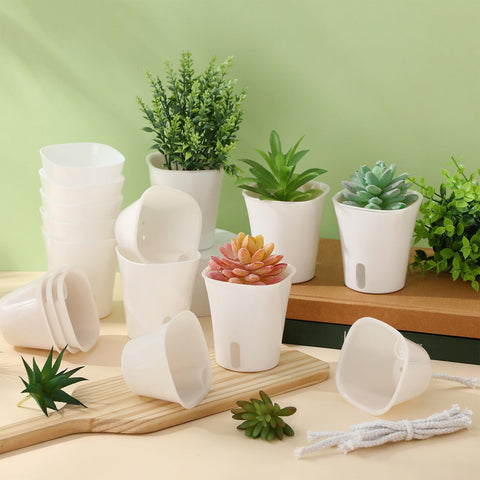 Ziliny planter with water injection port for easy watering.