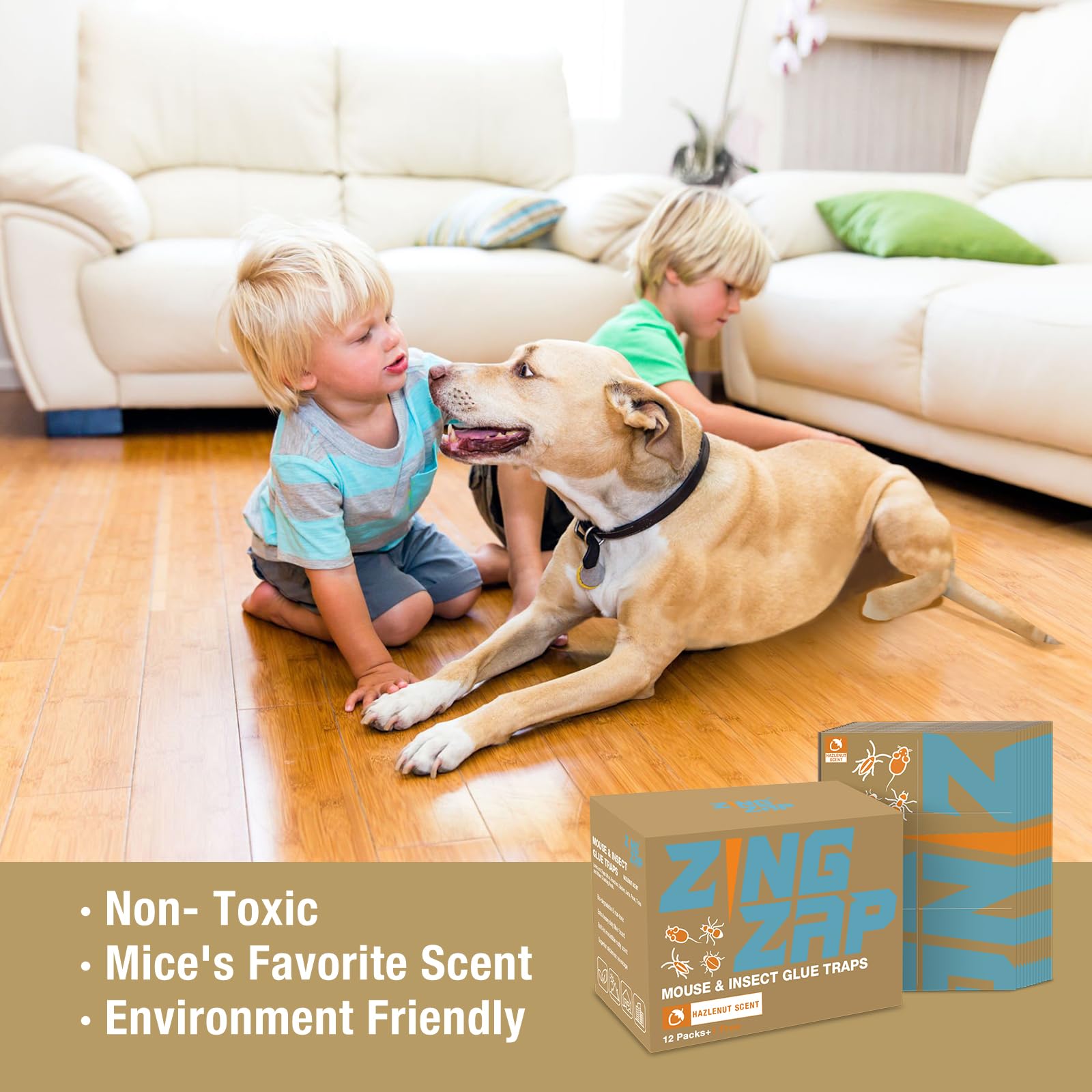 Versatile pest control solution keeps spaces free from unwanted visitors.