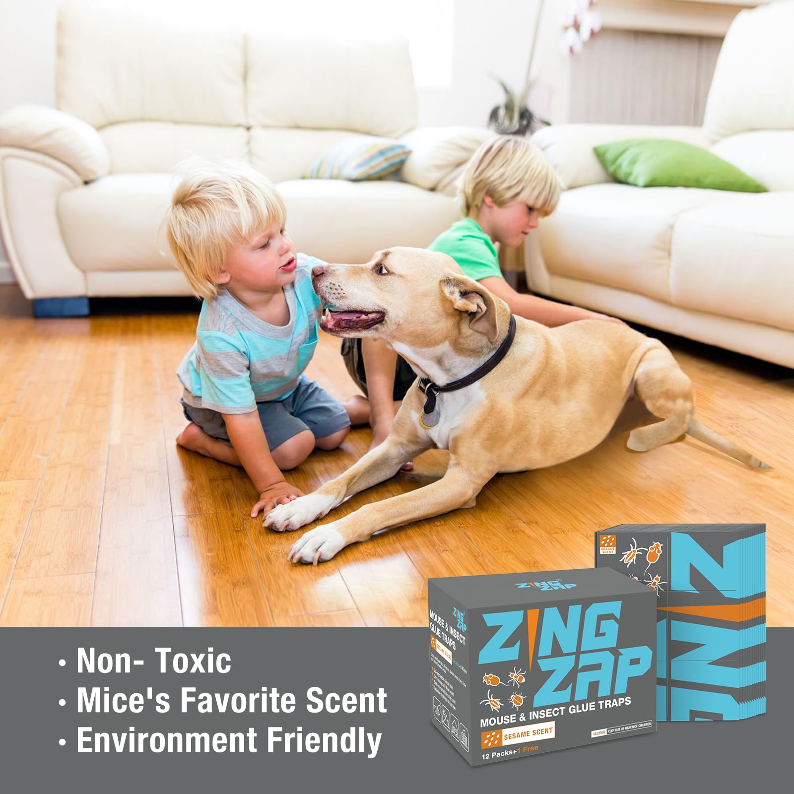 ZingZap lure in pests with irresistible scent for effortless control.